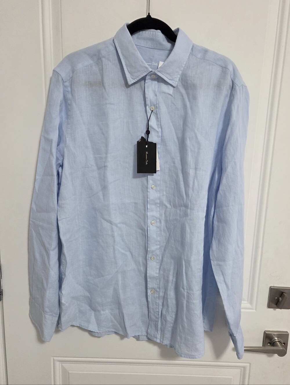 NWT - Massimo Dutti Men's 100% Linen Shirt - Size XL